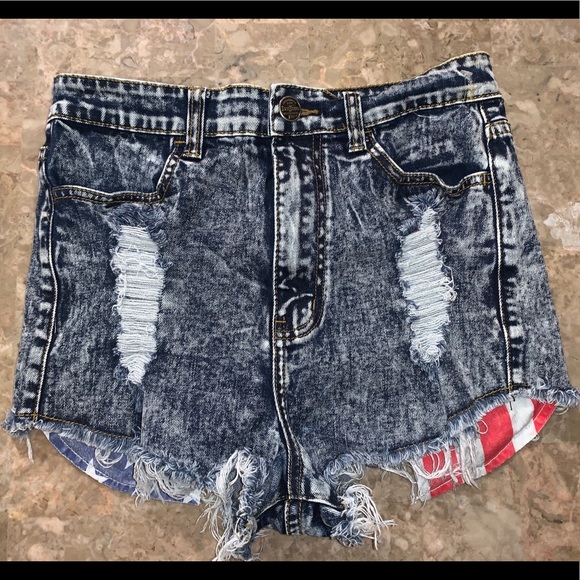 iris jeans shorts